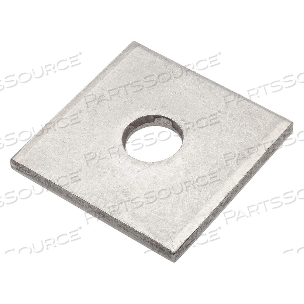 SQUARE WASHER, FOR SCREW SIZE 1/2 IN, STAINLESS STEEL, NOT GRADED, PLAIN, 0.563 IN IN DIA by Approved Vendor SQUARE WASHER, FOR SCREW SIZE 1/2 IN, STAINLESS STEEL, NOT GRADED, PLAIN, 0.563 IN IN DIA by Approved Vendor