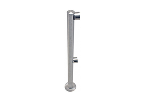 ADAPTA-RAIL END POST POLISHED CHROME by Tensabarrier
