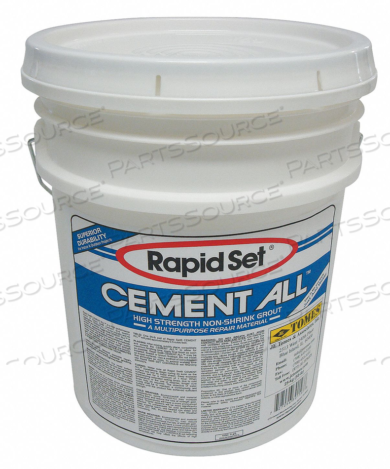 CONCRETE PATCH AND REPAIR 50 LB. PAIL by Rapid Set CONCRETE PATCH AND REPAIR 50 LB. PAIL by Rapid Set