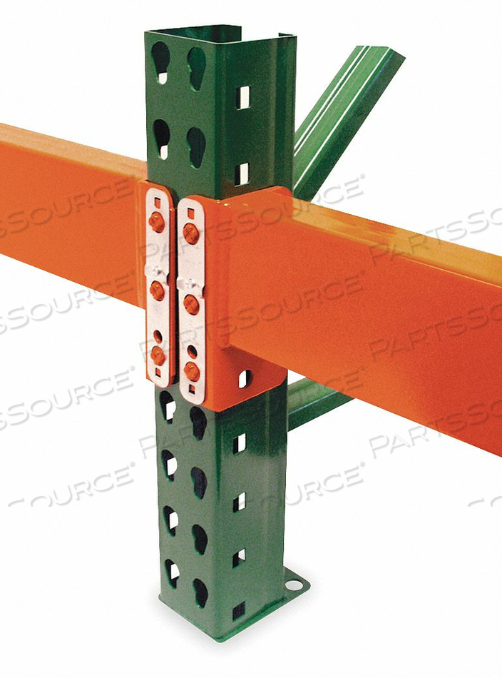 PALLET RACK BEAM 108X2-1/2X5-1/2 ORANGE by Husky Rack & Wire PALLET RACK BEAM 108X2-1/2X5-1/2 ORANGE by Husky Rack & Wire
