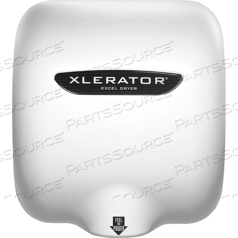 XLERATOR AUTOMATIC HAND DRYER, WHITE THERMOSET FIBERGLASS, 110-120V by Excel Dryer