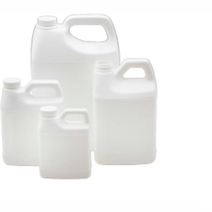 128OZ (3,840ML) WHITE HDPE F-STYLE JUG ONLY, 38-400 NECK FINISH, CASE OF 54 by Qorpak