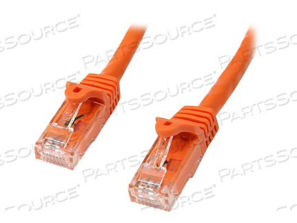 10FT ORANGE CAT6 ETHERNET CABLE DELIVERS MULTI GIGABIT 1/2.5/5GBPS & 10GBPS UP T by StarTech.com Ltd.
