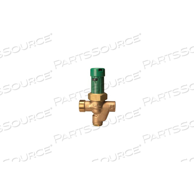 CAST IRON PRESSURE REDUCING VALVE - 1/2" NPTX 1/2" SW by Taco