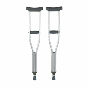 CHILD UNDERARM CRUTCHES, 4 FT. 6 IN. - 5 FT. 2 IN. by McKesson