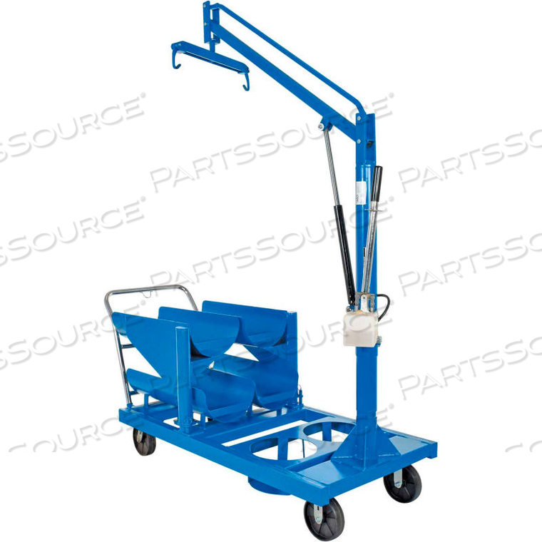 PORTABLE LP TANK CRANE & TRUCK - 6 PROPANE TANK CAPACITY 100 LBS RATING by Vestil Manufacturing Corp.