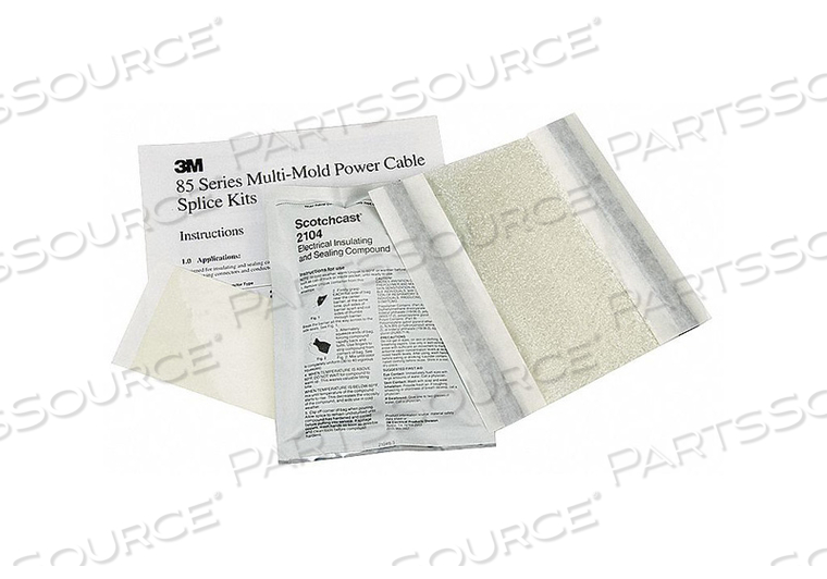 MULTI-MOLD RESIN SPLICE KIT, - 4 AWG, SINGLE/MULTI-CONDUCTOR CONFIGURATION, 1000V, RESIN by 3M Healthcare MULTI-MOLD RESIN SPLICE KIT, - 4 AWG, SINGLE/MULTI-CONDUCTOR CONFIGURATION, 1000V, RESIN by 3M Healthcare
