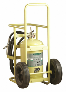 WHEELED FIRE EXTINGUISHER HALOTRON 65LB. by Buckeye