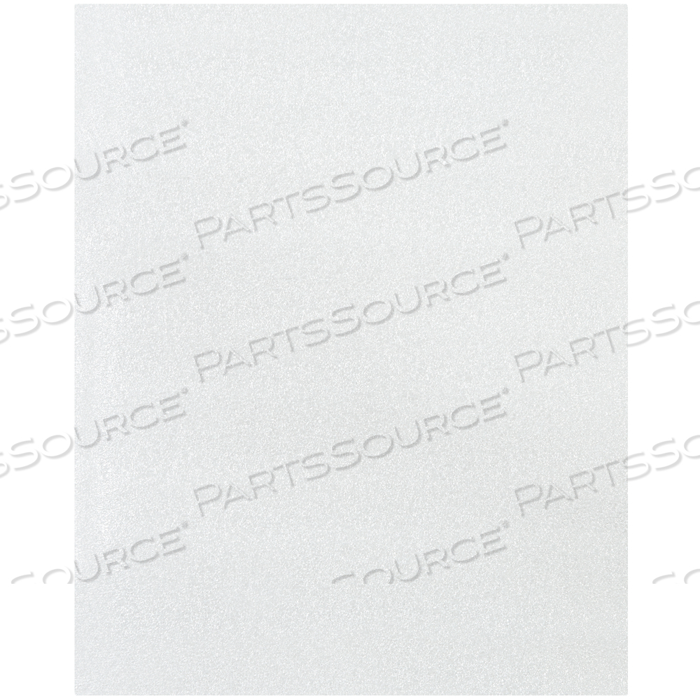 FLUSH CUT FOAM POUCHES, 12" X 15", WHITE, 150/CASE by BOX Partners (Box Acquisitions, LLC)