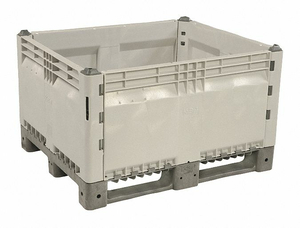BULK CONTAINER GRAY 36IN.W by Decade Products