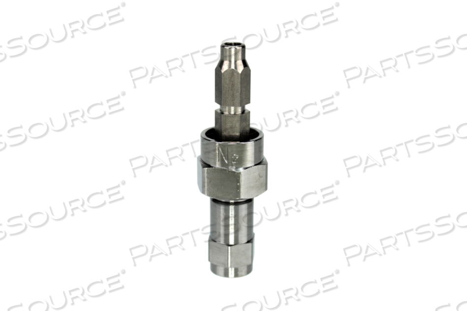 QUICK CONNECT ADAPTER, NON SWIVEL MALE X 1/8 IN FNPT, BLACK, NITROGEN by Bay Corporation