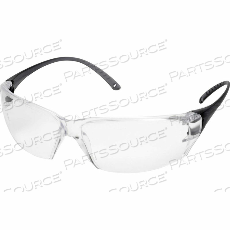 LIGHTWEIGHT SAFETY GLASSES, CLEAR LENS by Elvex