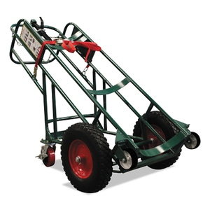 CRYOGENIC USE SINGLE-CYLINDER CARTS, 46 X 28", 10 X 2.75" SOLID WHEEL by Anthony Welded Products