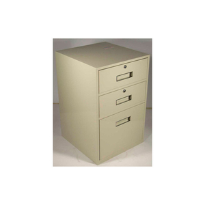 LOWBOY TELLER PEDESTAL CABINET - 2 DRAWERS 1 LEGAL DRAWER 19"W X 19"D X 27-7/8"H BLACK by Fenco LOWBOY TELLER PEDESTAL CABINET - 2 DRAWERS 1 LEGAL DRAWER 19"W X 19"D X 27-7/8"H BLACK by Fenco