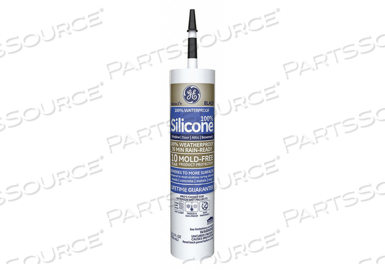 D0271 WINDOW AND DOOR SEALANT 10.1 OZ. BLACK by General Electric Company D0271 WINDOW AND DOOR SEALANT 10.1 OZ. BLACK by General Electric Company
