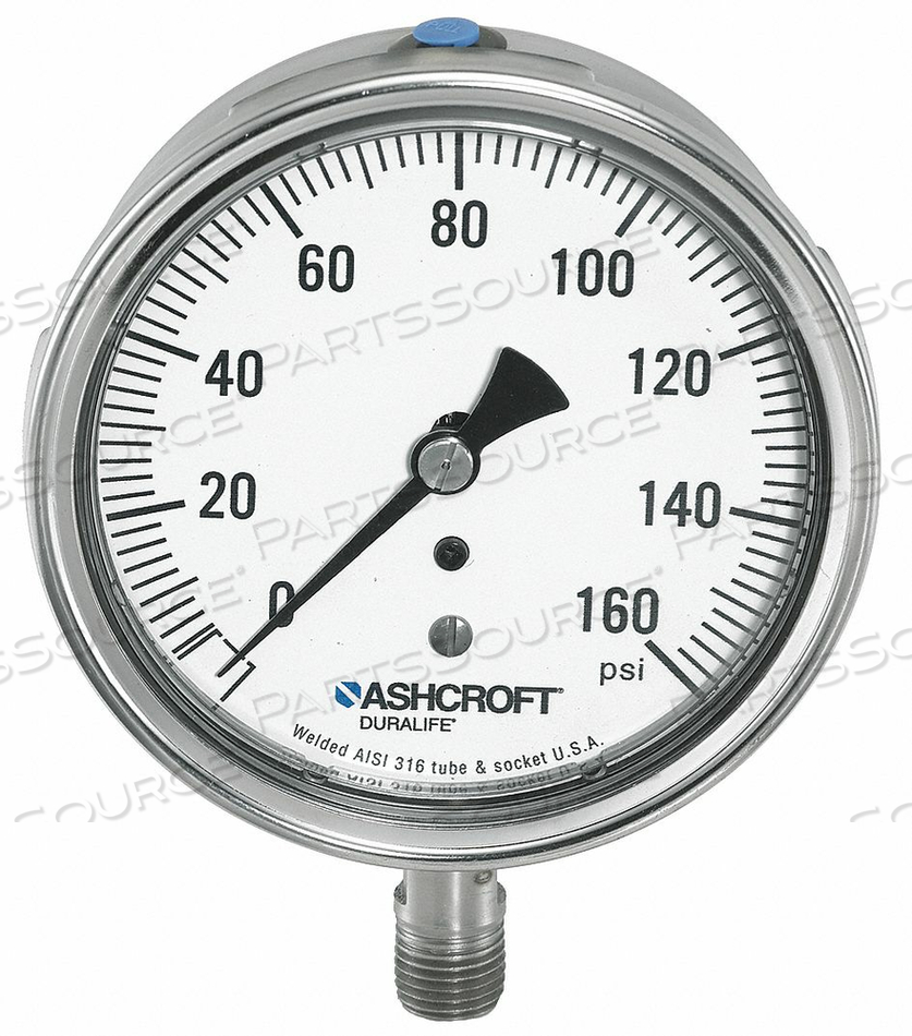 GAUGE PRESSURE 1.5 PERCENT GLYCERIN by Ashcroft Inc. GAUGE PRESSURE 1.5 PERCENT GLYCERIN by Ashcroft Inc.