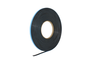 DOUBLE-SIDED ATTACHMENT TAPE, POLYURETHANE FOAM WITH ACRYLIC ADHESIVE, BLACK WITH BLUE BACKING, 3/4 IN X 60 YD by Winzer Corporation