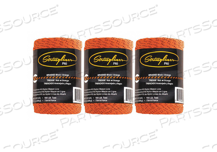 MASONS LINE BRAIDED 500 FT L PK3 by Stringliner MASONS LINE BRAIDED 500 FT L PK3 by Stringliner