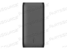 BOOST CHARGE, POWER BANK, 20000 MAH, 30 WATT, FAST CHARGE, PD, 2 OUTPUT CONNECTORS (USB, USB-C), BLACK by Belkin