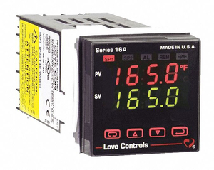 16 DIN TEMPERATURE/PROCESS CONTROLLER by Dwyer Instruments 16 DIN TEMPERATURE/PROCESS CONTROLLER by Dwyer Instruments