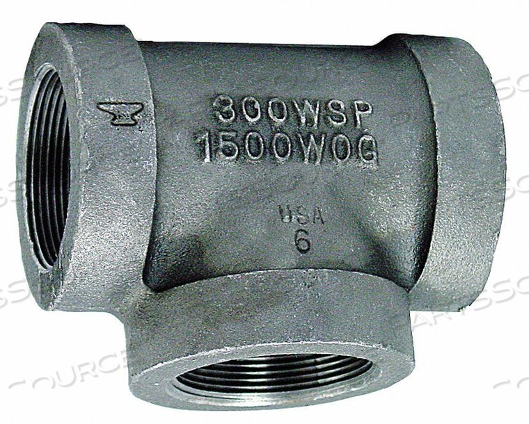 TEE MALLEABLE IRON 300 3 IN. NPT by Anvil International