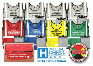 SAFETY VEST ASSORTED HCIC UNIVERSAL by Disaster Management Systems (DMS)