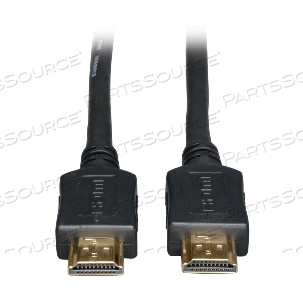 50FT HDMI MALE - HDMI MALE STANDARD SPEED DIGITAL VIDEO CABLE WITH AUDIO - BLACK by Tripp Lite