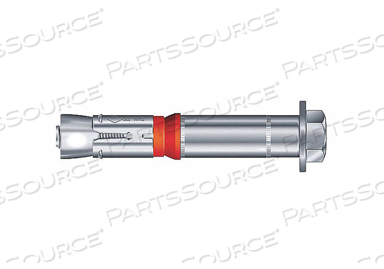 WEDGE ANCHOR DIA.15 CS LN.108MM PK5 by MKT Fastening