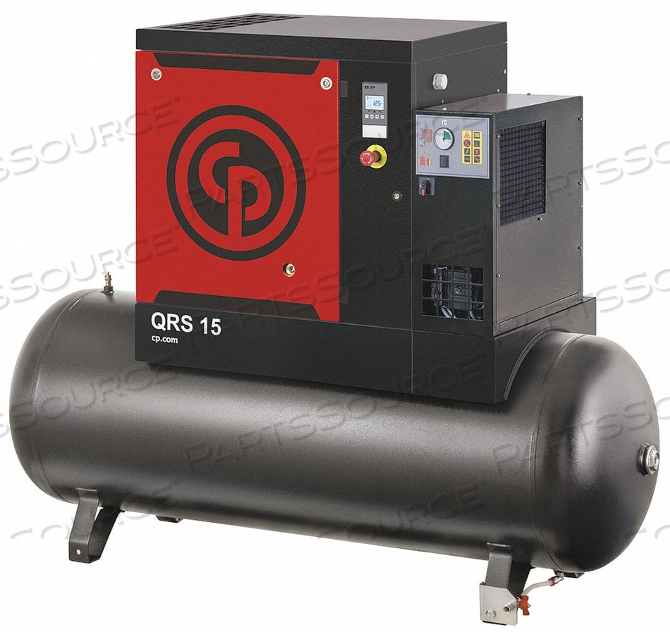 ROTARY SCREW AIR COMPR DRYER 15 HP HORZ by Chicago Pneumatic ROTARY SCREW AIR COMPR DRYER 15 HP HORZ by Chicago Pneumatic