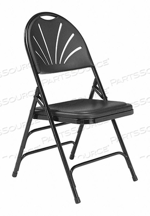 FOLDING CHAIR PLASTIC BLACK PK4 by National Public Seating FOLDING CHAIR PLASTIC BLACK PK4 by National Public Seating