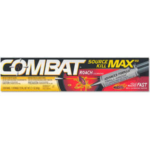 SOURCE KILL MAX ROACH KILLING GEL, 2.1 OZ. SYRINGE, 12 SYRINGES by Combat SOURCE KILL MAX ROACH KILLING GEL, 2.1 OZ. SYRINGE, 12 SYRINGES by Combat