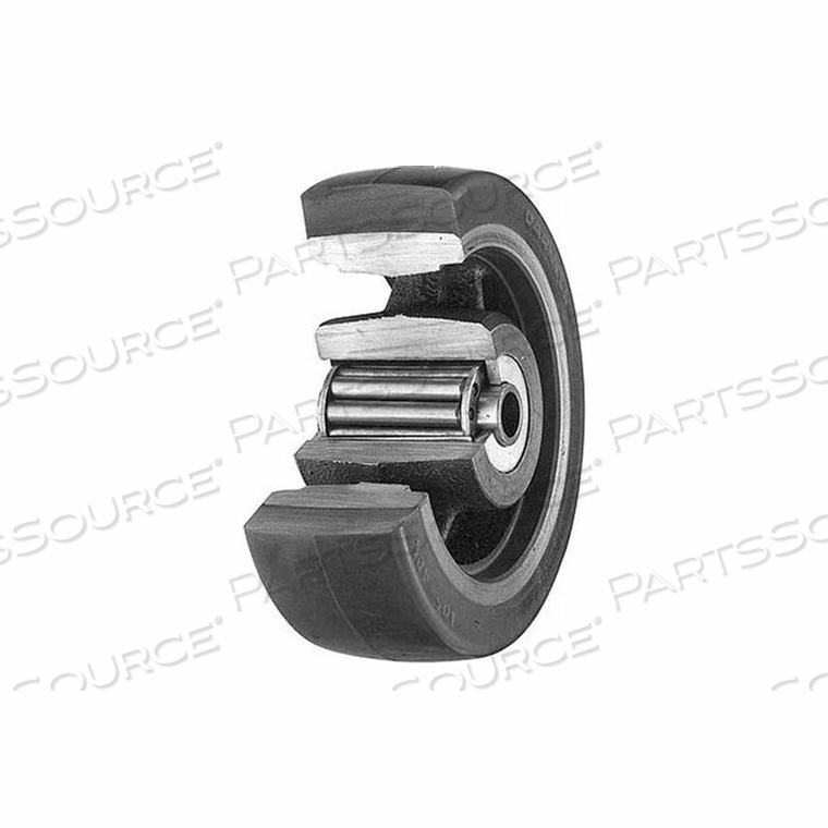 WHEEL - POLYURETHANE 5"DIA. 700 CAP. LB. by Casters.Com WHEEL - POLYURETHANE 5"DIA. 700 CAP. LB. by Casters.Com