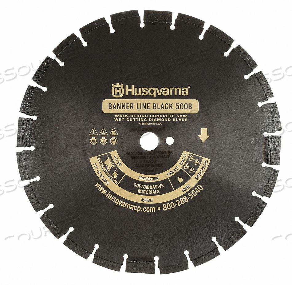 DIAMOND SAW BLADE BLADE DIA 24 IN. by Husqvarna