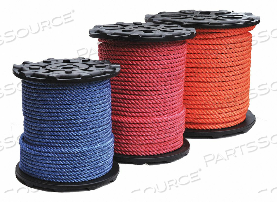 RIGGING LINE ROPE 600 FT L 3/4 DIA. ORG by All Gear RIGGING LINE ROPE 600 FT L 3/4 DIA. ORG by All Gear