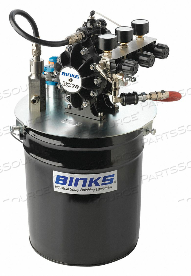 DIAPHRAGM PUMP INCLUDE AGITATOR 18 IN L by Binks