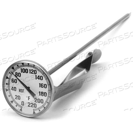 1-3/4 IN. DIAL THERM 0 TO 220 by Comark Instruments (Fluke)