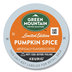 FAIR TRADE CERTIFIED PUMPKIN SPICE FLAVORED COFFEE K-CUPS, 24/BOX by Green Mountain Coffee FAIR TRADE CERTIFIED PUMPKIN SPICE FLAVORED COFFEE K-CUPS, 24/BOX by Green Mountain Coffee