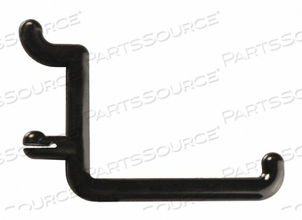 LOCKING PEGBOARD HOOKS 1/4IN.DIA BLK PK8 by Functionaire LOCKING PEGBOARD HOOKS 1/4IN.DIA BLK PK8 by Functionaire