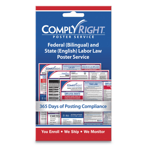 LABOR LAW POSTER SERVICE, "STATE LABOR LAW", 4 X 7 by Complyright