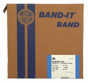 VALUSTRAP PLUS BAND RL/100FT by Band-It
