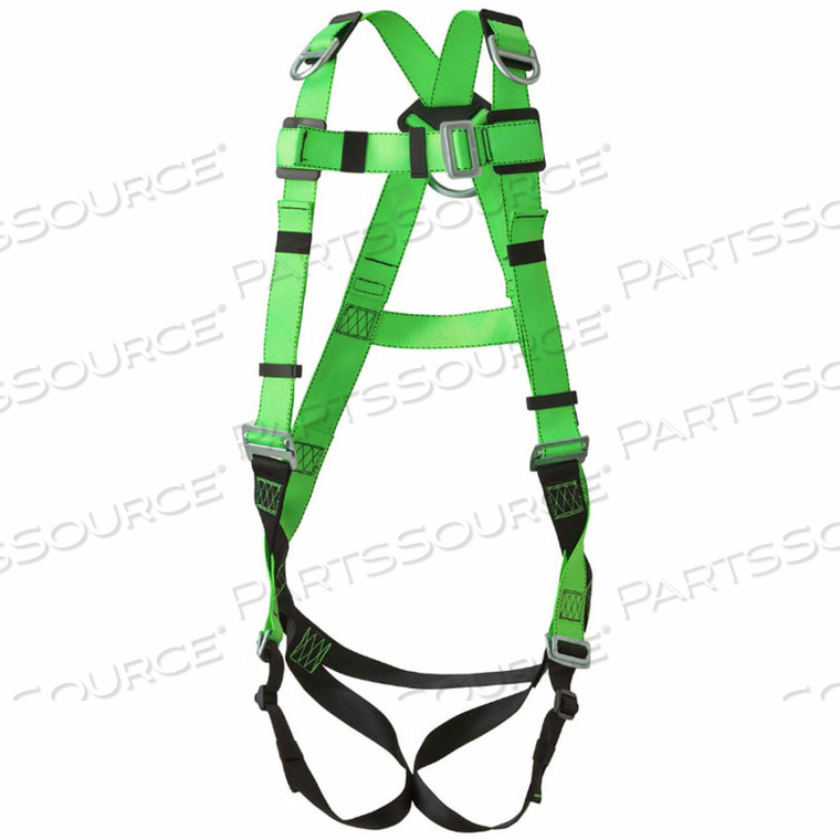FBH-10000E CONTRACTOR SEIRES HARNESS, 310 LB. CAPACITY, UNIVERSAL FIT AND WEIGHT, CLASS AE by SureWerx FBH-10000E CONTRACTOR SEIRES HARNESS, 310 LB. CAPACITY, UNIVERSAL FIT AND WEIGHT, CLASS AE by SureWerx