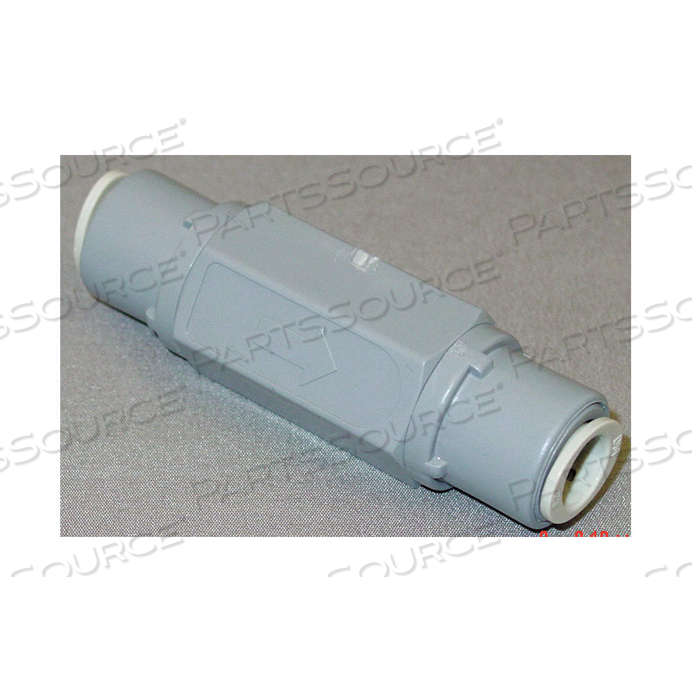 BALL CONE SPRING CHECK VALVE, BALL, INLINE VALVE BODY, PVC, 1/4 IN PIPE SIZE, STD by Approved Vendor