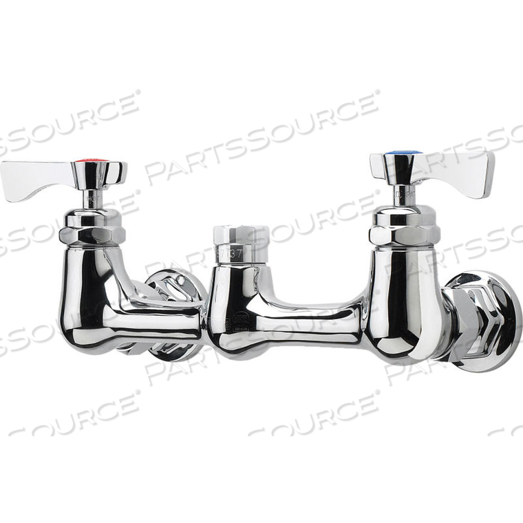 ROYAL SERIES 8" CENTER WALL MOUNT FAUCET BODY by Krowne ROYAL SERIES 8" CENTER WALL MOUNT FAUCET BODY by Krowne