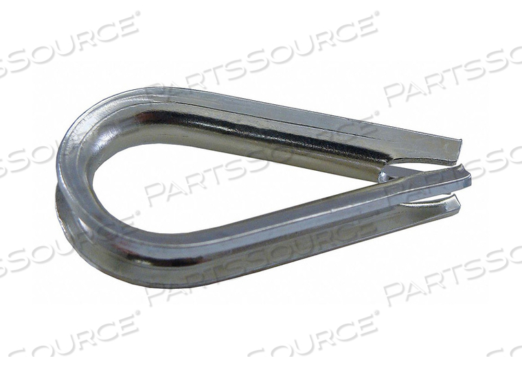 WIRE ROPE THIMBLE 3/64 TO 3/32 CS by Loos WIRE ROPE THIMBLE 3/64 TO 3/32 CS by Loos