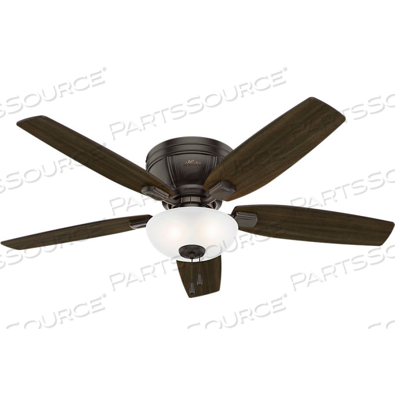 52" KENBRIDGE CEILING FAN WITH LIGHT - NOBLE BRONZE by Hunter Fan Co. / Casablanca Fand Co.