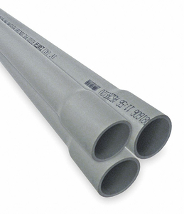 SCHEDULE 40 CONDUIT 4 IN. 10 FT L PVC by Cantex