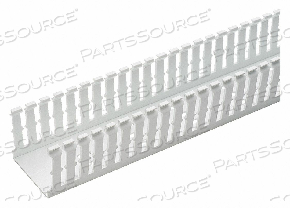 WIRE DUCT NARROW SLOT WHITE 3.25 W X 3 D by Panduit