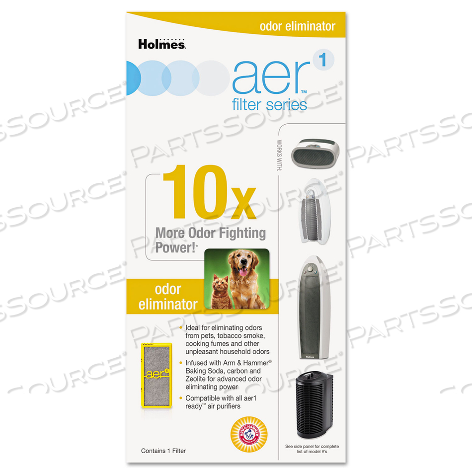 SOLUTION SPECIFIC FILTERS, ODORS, 5 X 10 