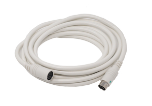CORD EXTENSION, 8-PIN DIN PLUG, WHITE, 10' by Crest Healthcare