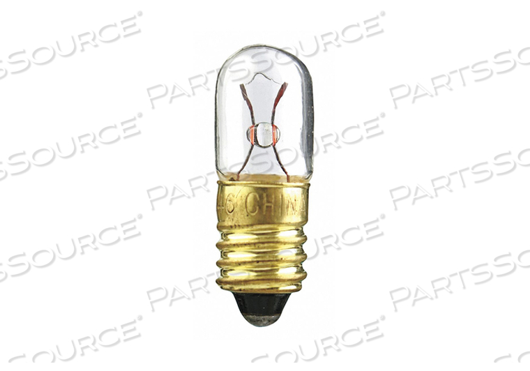 MINIATURE LAMP 40 1.0W T3 1/4 6.3V PK10 by Lumapro Products